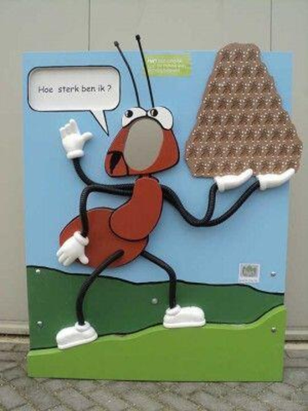 Displays - In opdracht van IVN maakte Blowups een display met daarop een mier.