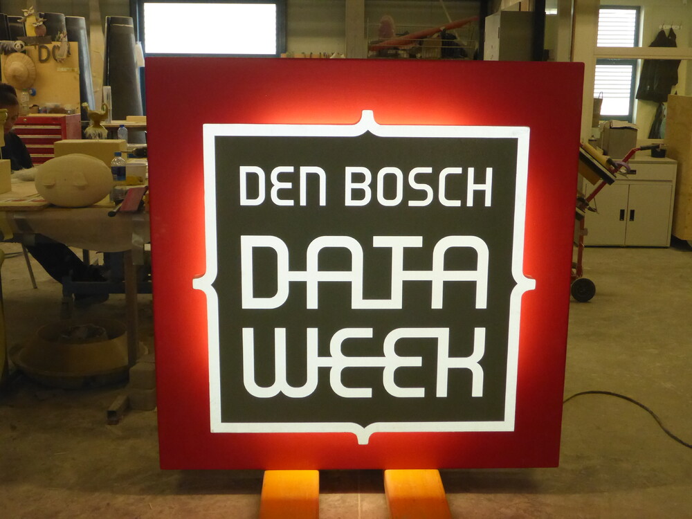 foto Werbeschild Den Bosch Data Week