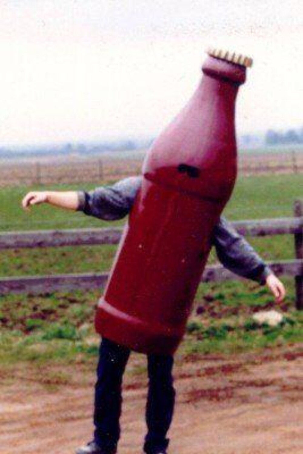 foto Lauffigur Flasche