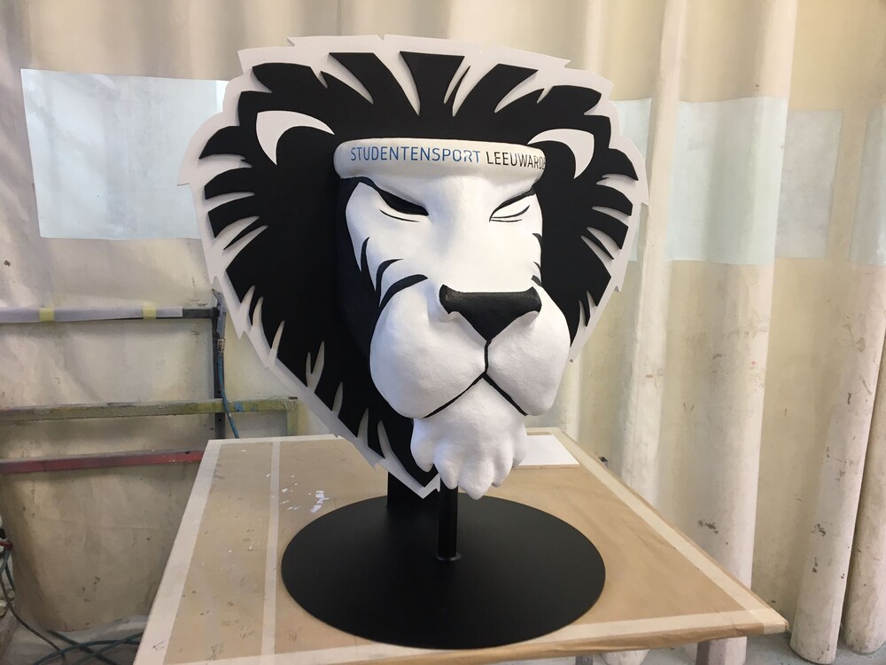 foto 3D lion