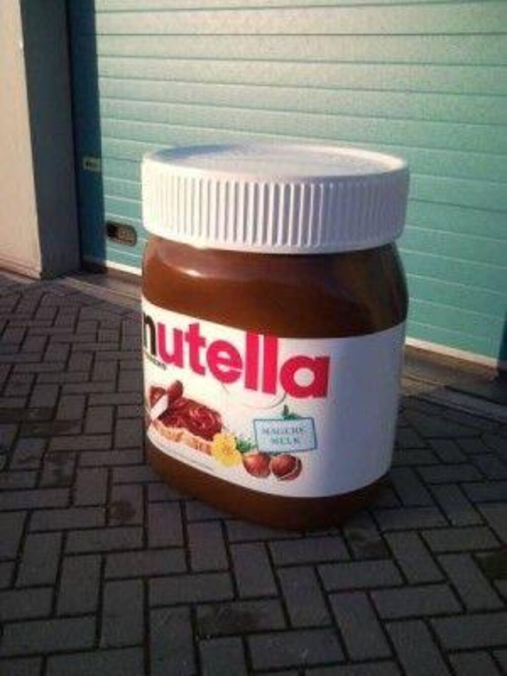 foto XXL Nutella jar