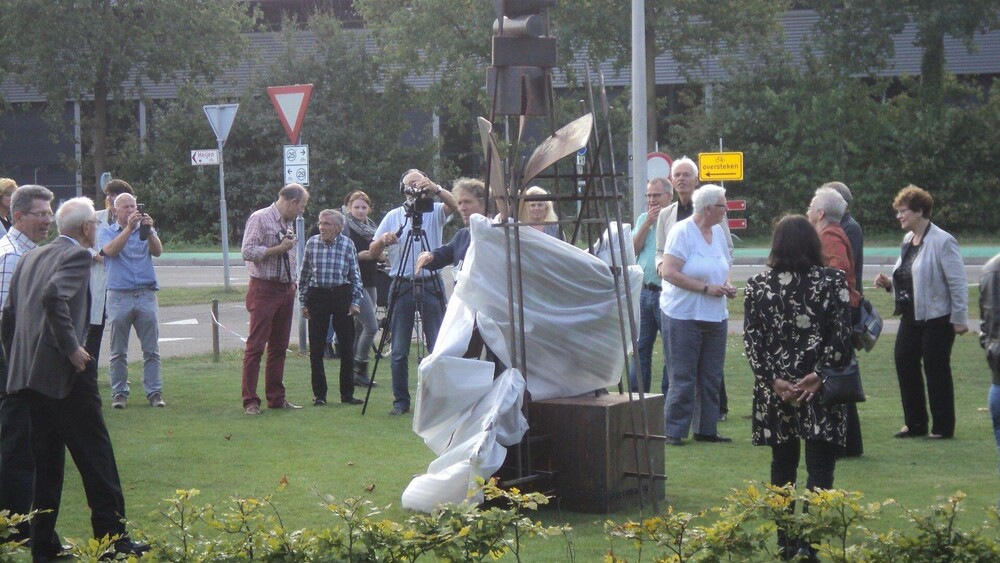 cortenstalen kunstwerken voor kunstenaar Richard Smeets