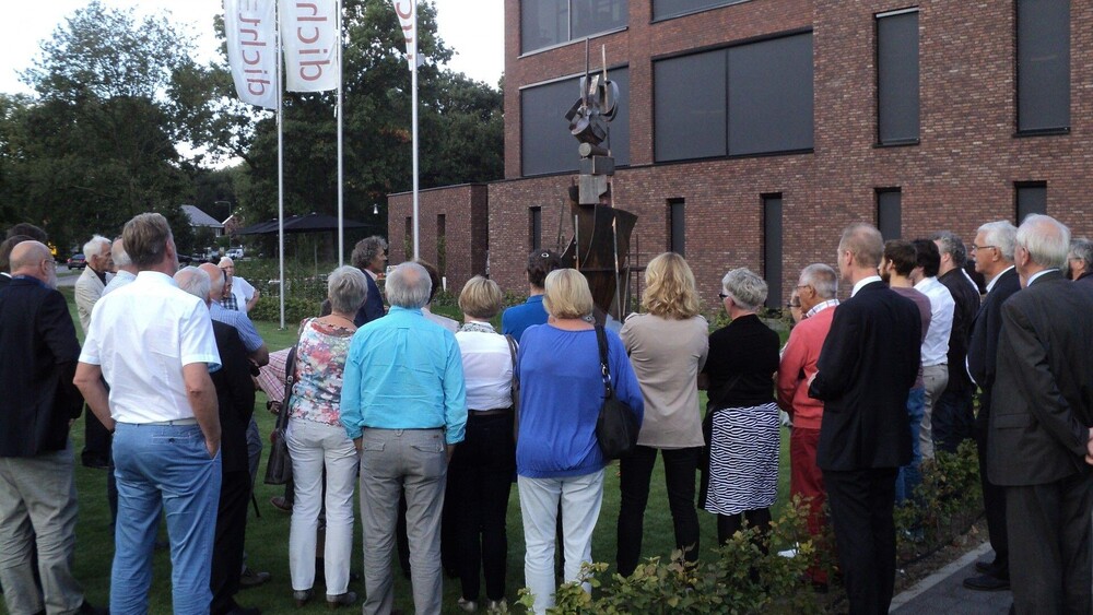 cortenstalen kunstwerken voor kunstenaar Richard Smeets