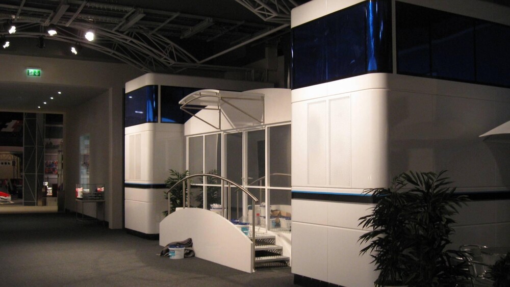 Interieur Objecten - Blowups maakte diverse historische interieurobjecten voor het Nurburgring Ringwerk museum.