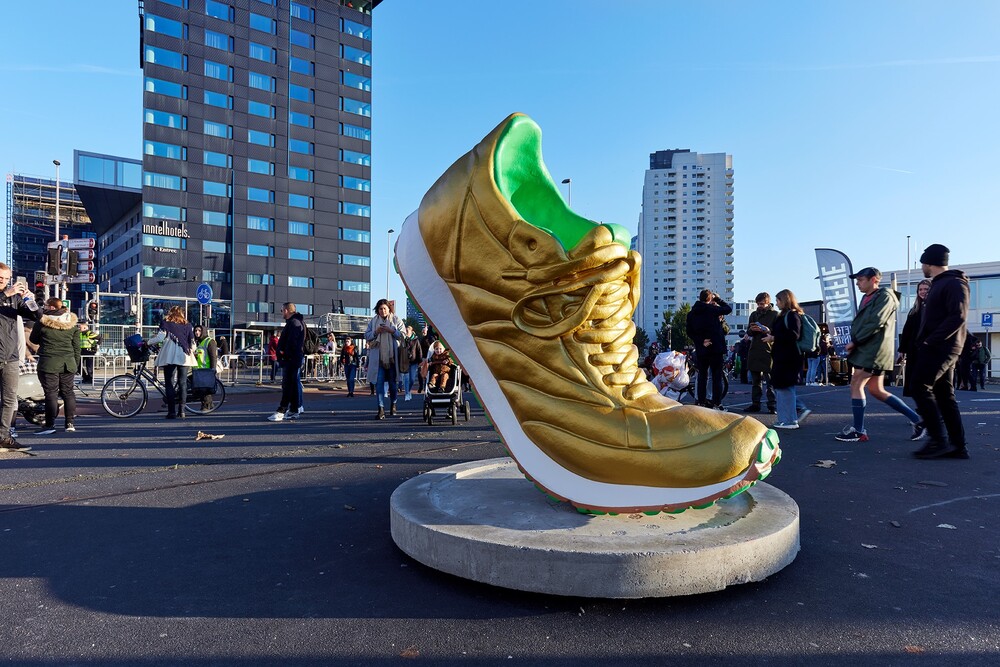 foto XL schoen marathon Rotterdam