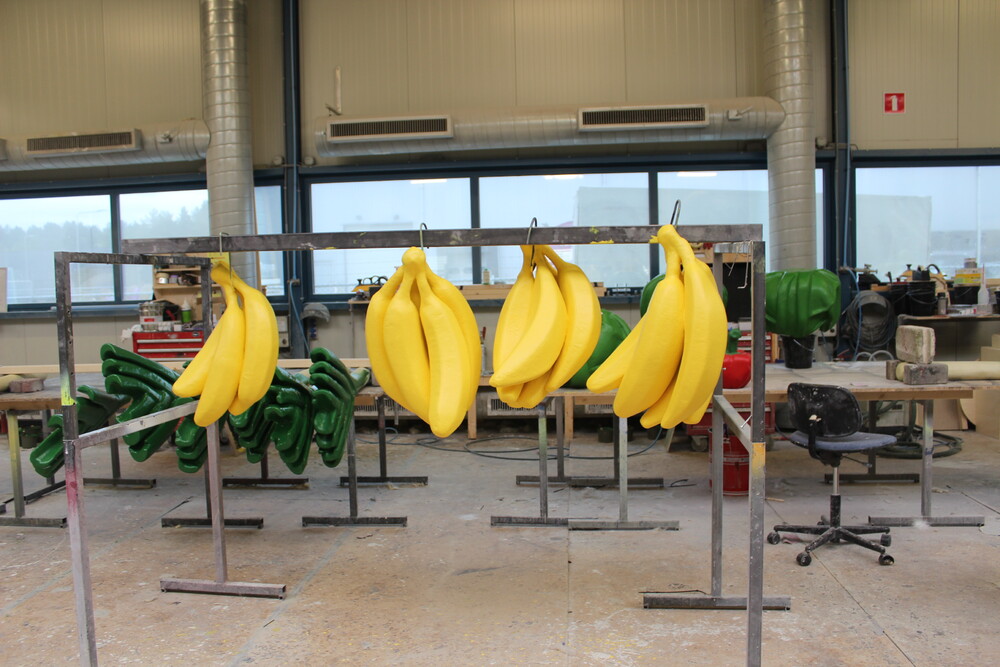 jumbo's groenten en fruit polyester eyecatchers