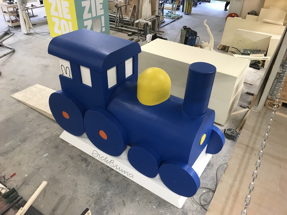 foto Miffy train Utrecht 