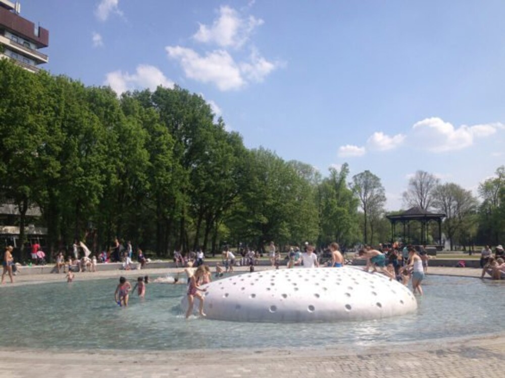 Water speelobject Oosterpark Amsterdam