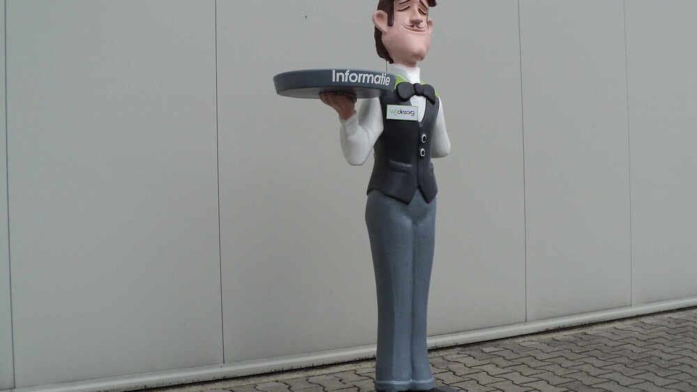 POS Point Of Sale - Voor Voshol Reclame realiseerde Blowups een butler.