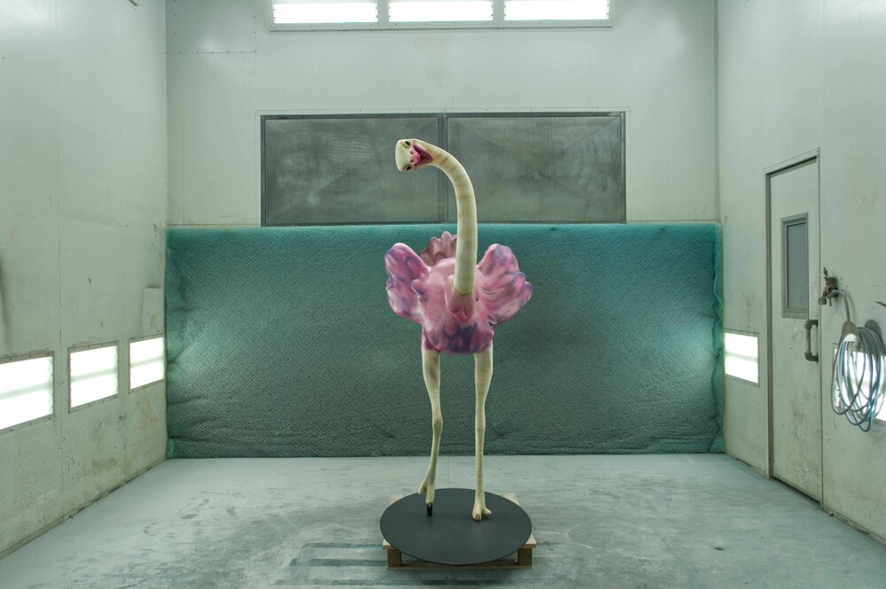 foto Pink ostrich Donna's Social Club