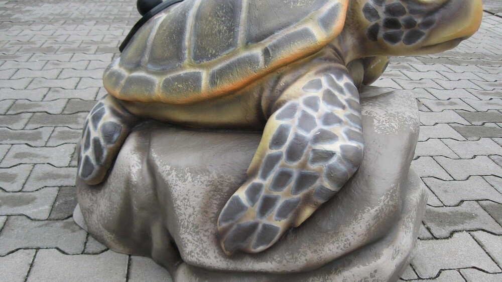 foto Resort Walensee glassfiber turtle 