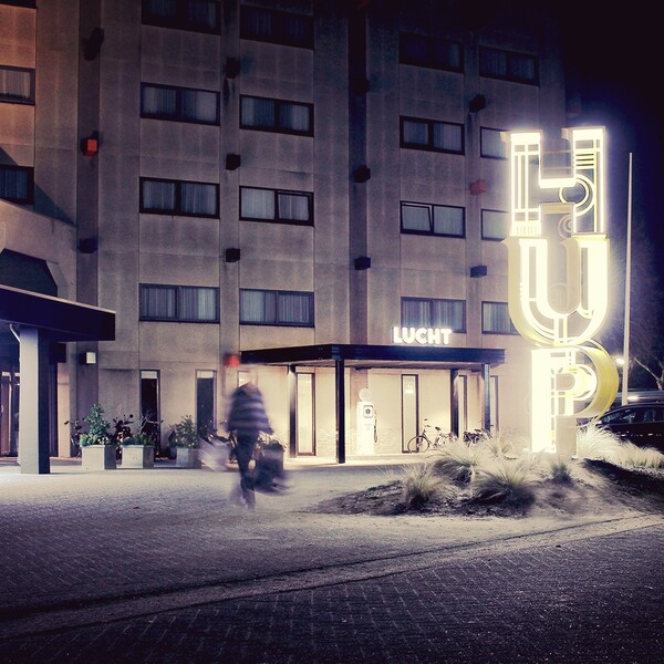 3D letters met speels design bij HUP Hotel Mierlo