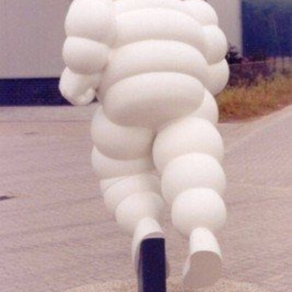 Michelin man van kunststof