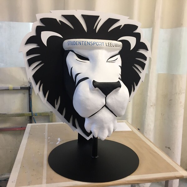 3D leeuwenkop