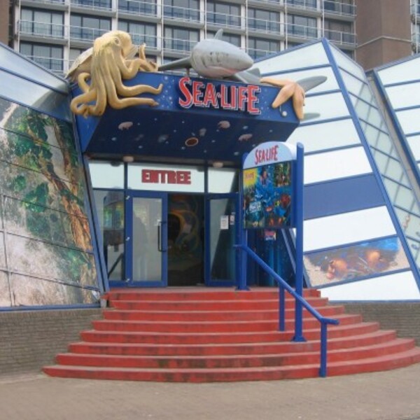 Gevelreclame Sealife Scheveningen