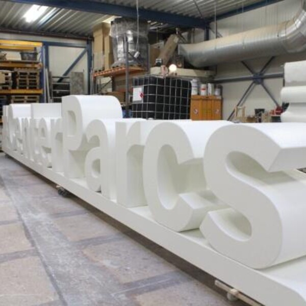 CENTERPARCS 3D letters