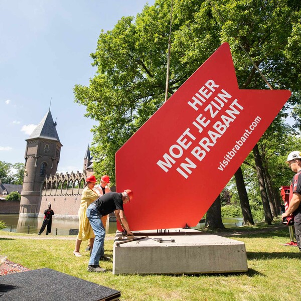 Rode pijl VisitBrabant