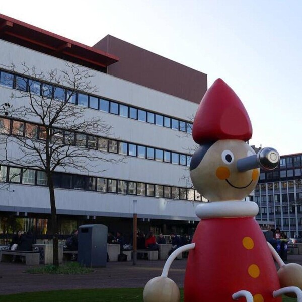 Levensgrote figuren VU Amsterdam