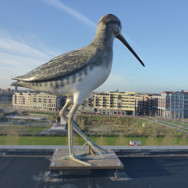 Giant polyester bird