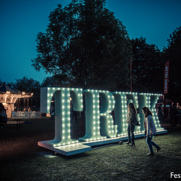 3D Letters TREK Food Truck Festival